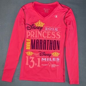RunDisney Princess Half Marathon 2015 long sleeve tech shirt